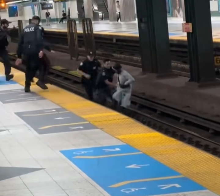 From Platform to Train Tracks