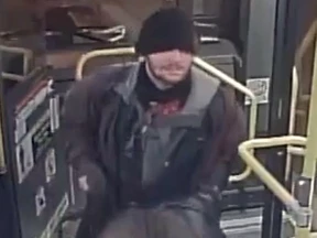 Suspect wanted for pulling knife in TTC bus robbery attempt